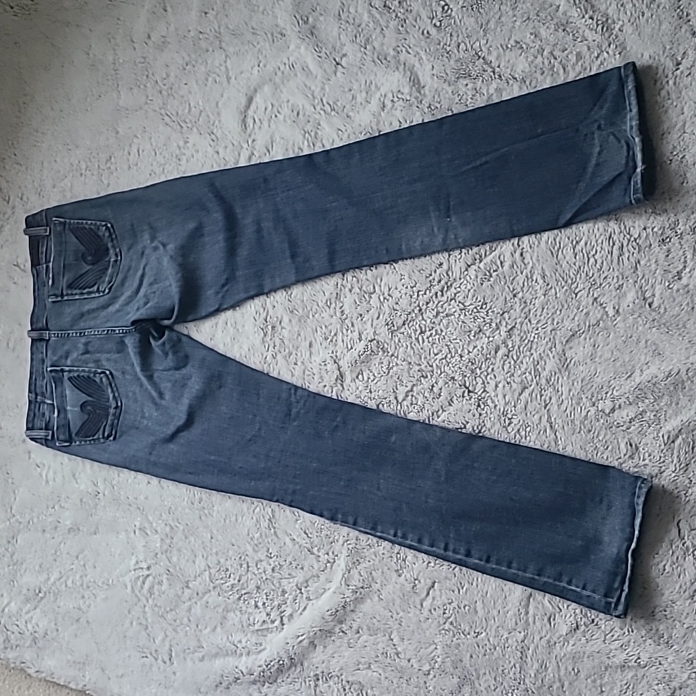Citizens of Humanity Women's Jeans Straight Leg Size 29 Blue w/ Belt Wrap BOGO - Picture 5 of 15